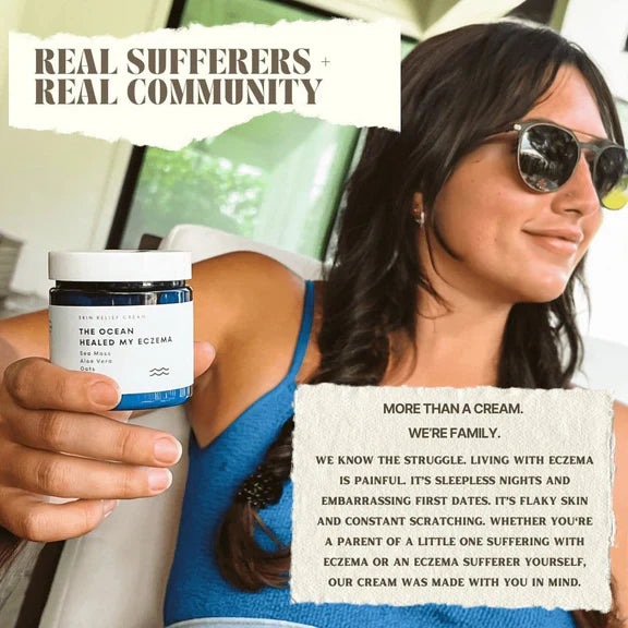 Natural Soothing Cream with Sea Moss & Oats